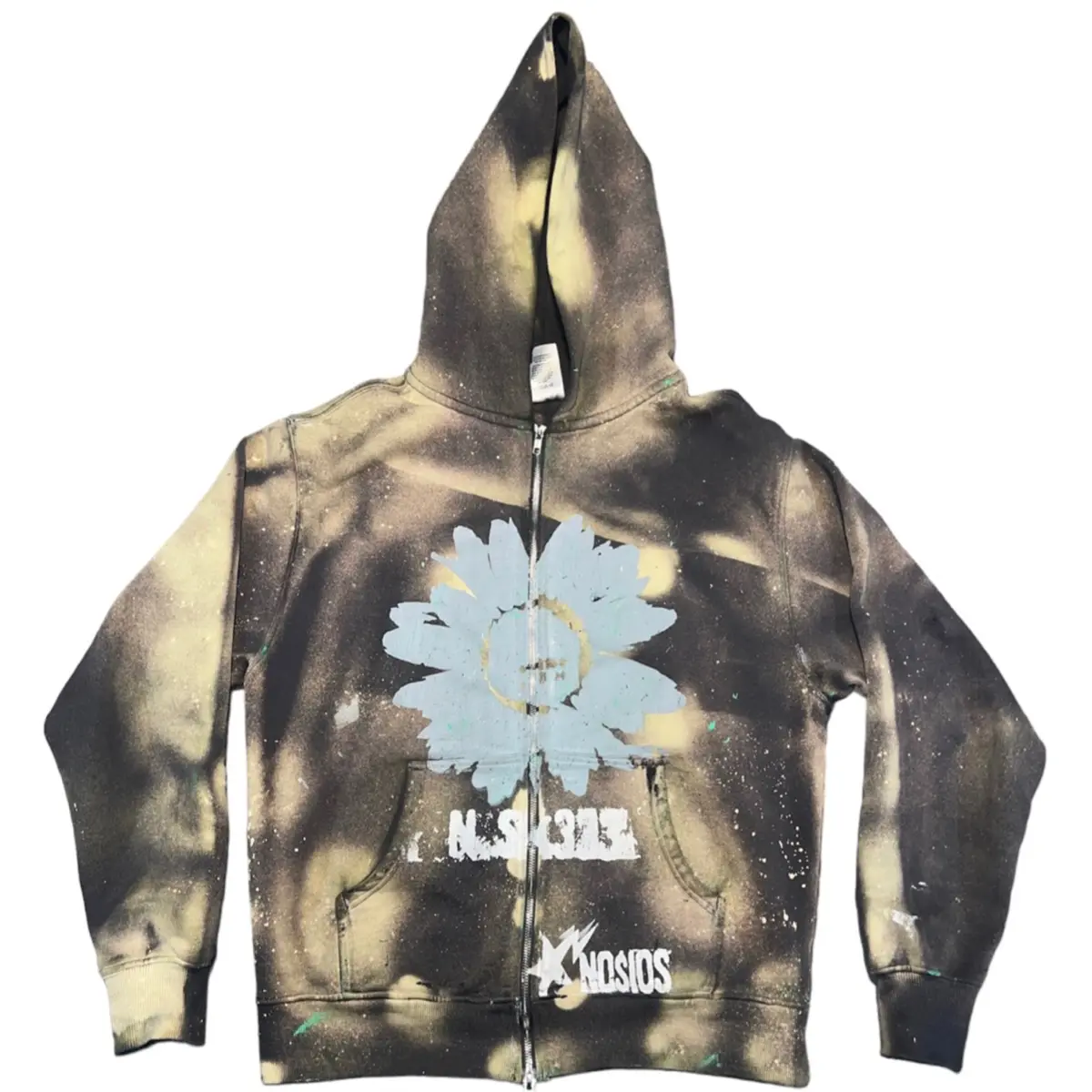 NOSIOS DAISI333S BLEACHWORK ZIP-UP JACKETS