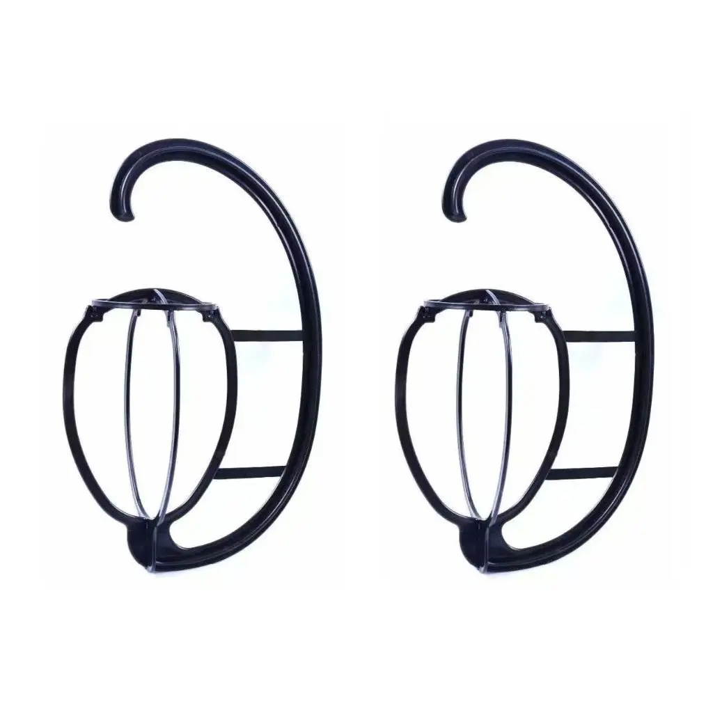 2-Piece Wigs Hanging Rack, Stable Hook Wig Drying Stand, Space-Saving Wig Display Rack, Ideal for Salon and Home Use, Hangers, Organiser, Organizer, Hanging Rack Set