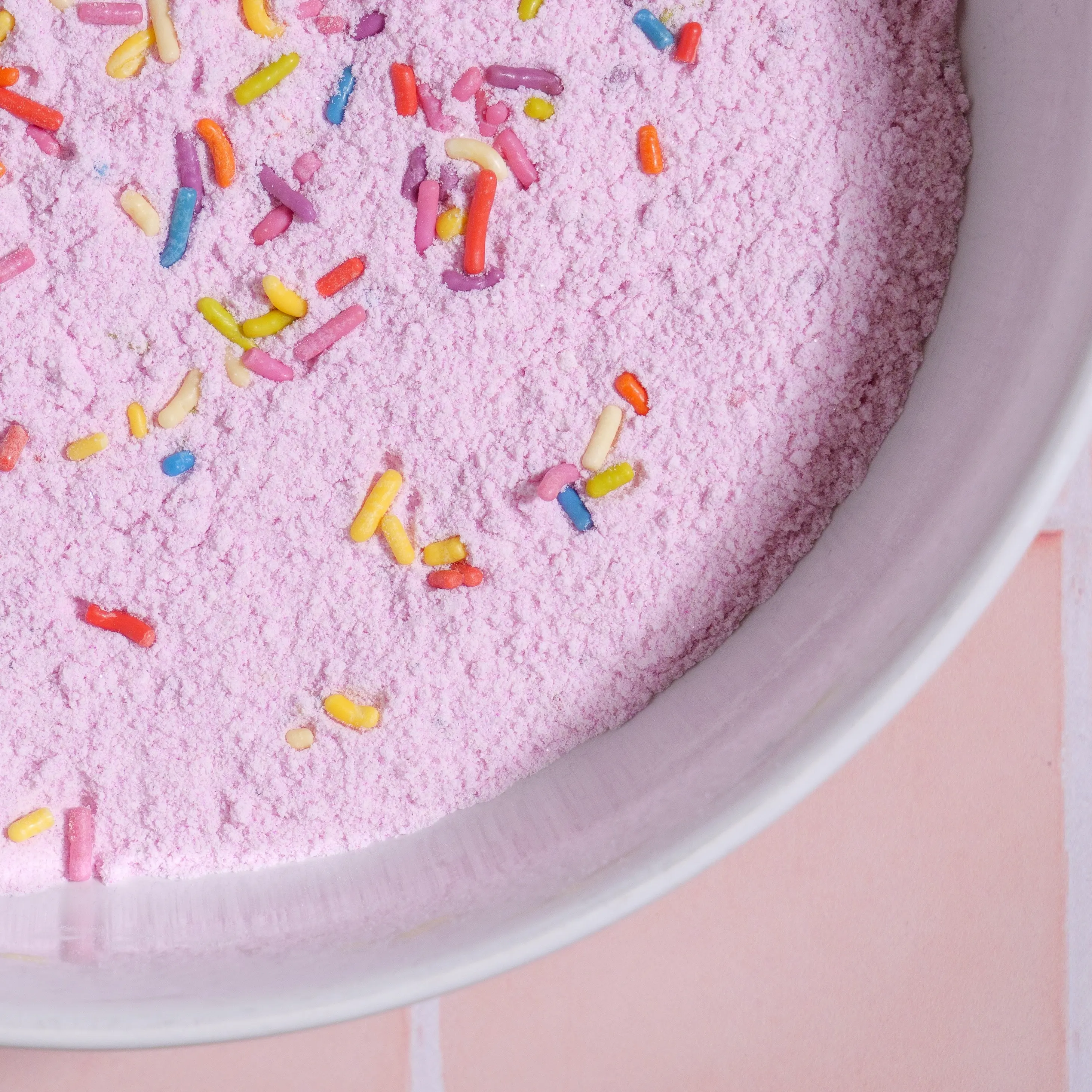 The Pink Cookie Mix - Vegan and All-Natural Dragon Fruit Powder Infused Sugar Cookie Mix for Baking with Natural Sprinkles