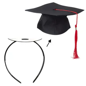 No-Slip Graduation Cap Headband Comfortable Grad Cap Headband Insert with Eva Foam Sticker Reliable Grip for All-Day Ceremony  (Graduation Cap Not Included)
