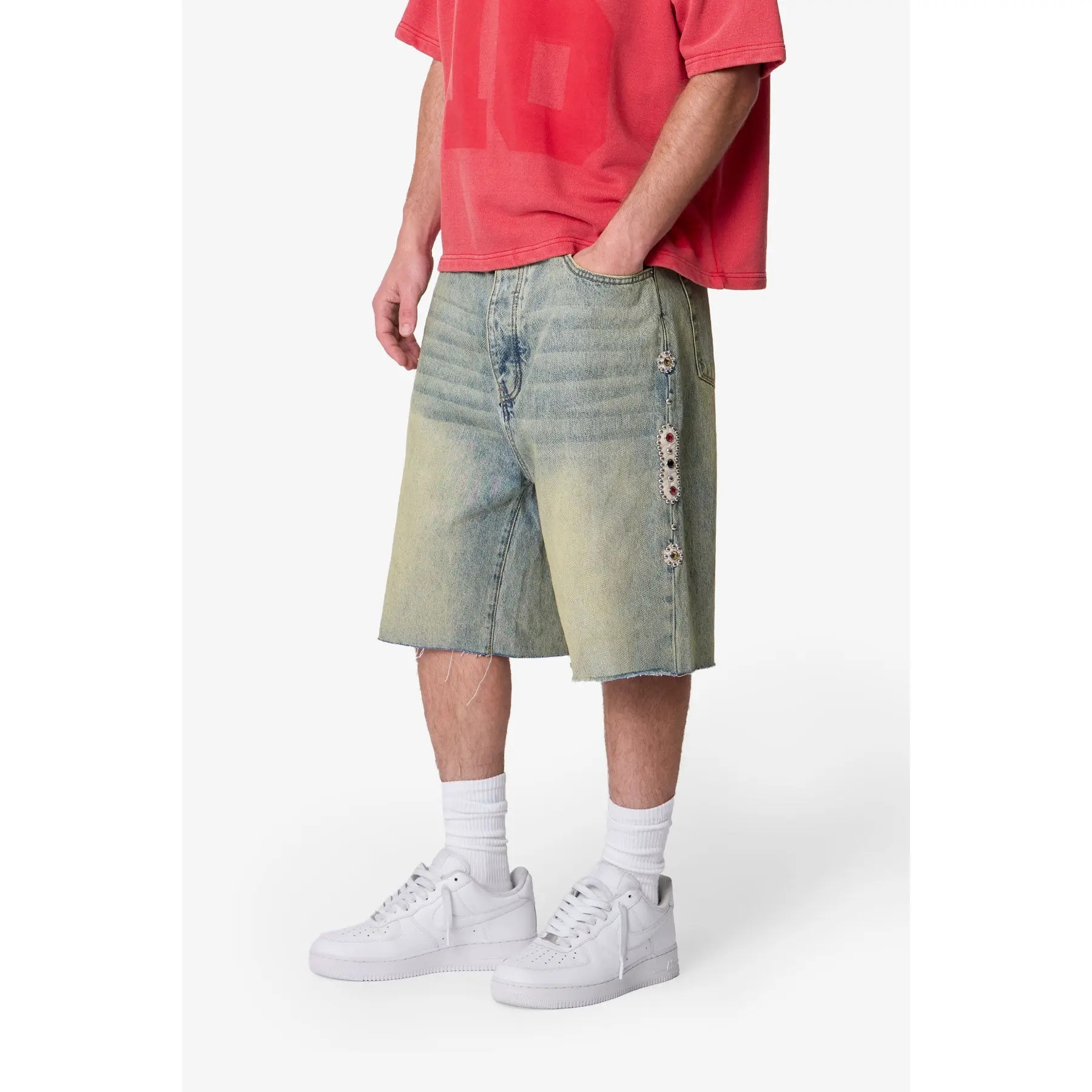 mnml Baggy Mojave Denim Shorts