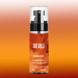 80ml Amber Vanilla Scent Perfume Spray, Eau De Parfum, Long Lasting Fragrance for Women, Fragrance for Daily Wear, Perfume for Party, Daily Clothing Decor, Body Spray, Captivating Fragrance, Hair Body Perfume, Fragrances Vanilla