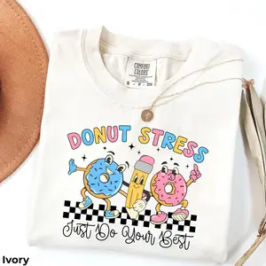 Teacher Test Day Comfort Colors T-Shirt - Comfort Colors Teacher School Testing Day Shirt, You Are More Than Test Score TShirt, State Testing T-Shirt