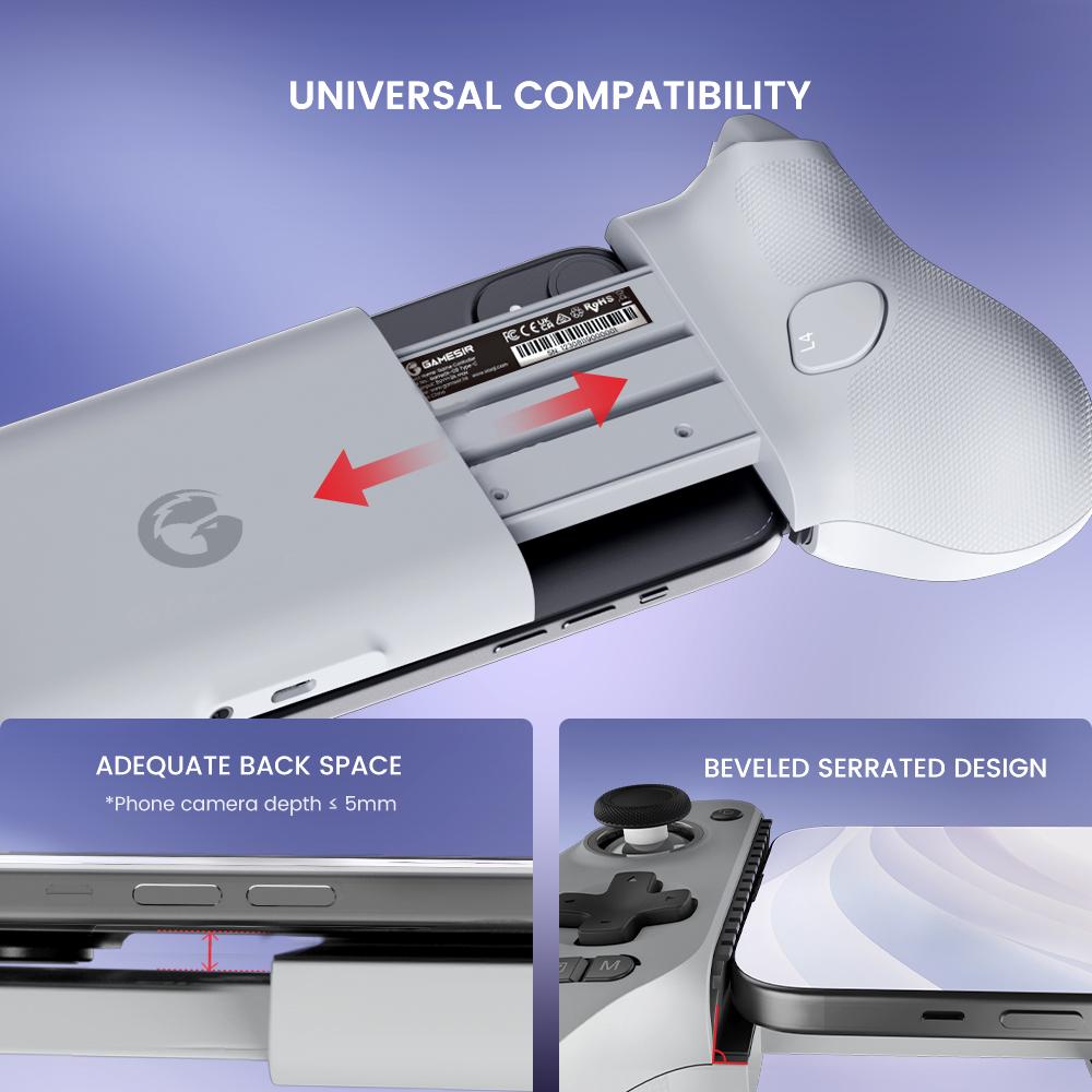GameSir G8 Galileo Type-C Mobile Gaming Controller for Android & iPhone 15 Series (USB-C) Accessories Console Smartphone