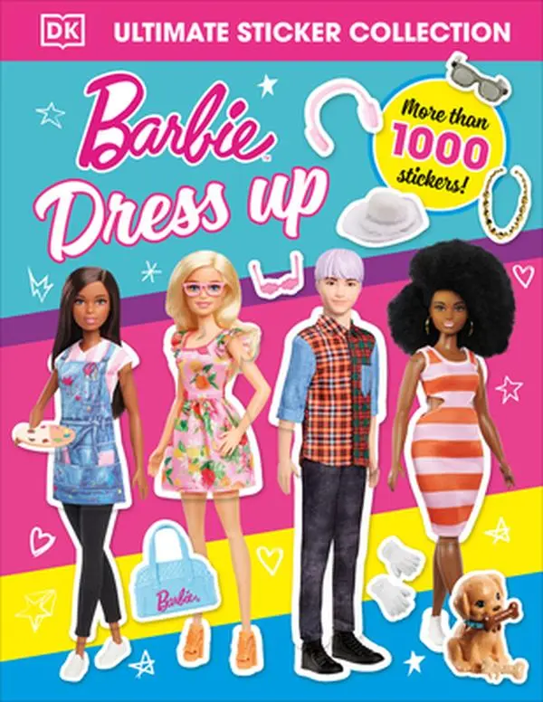 Barbie Dress-Up Ultimate Sticker Collection -- DK, Paperback