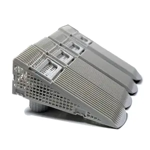 Wedge Gutter Guard 4-Pack Eco-Friendly Protection for Standard 5" Gutters 2"x3" Downspouts Made in USA No Tools Needed Easy Installation Connectors Included