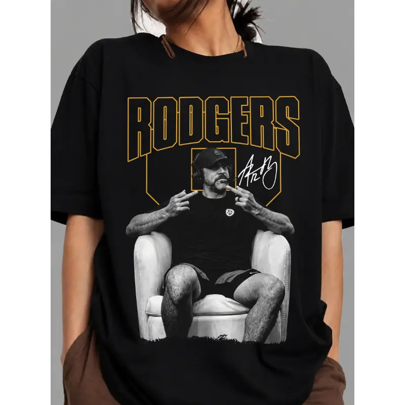 Rodgers "F*ck Hands" Football T-Shirt, Graphic T-shirts, Football Merch, Gift For Women, Football Gift Unisex SRV