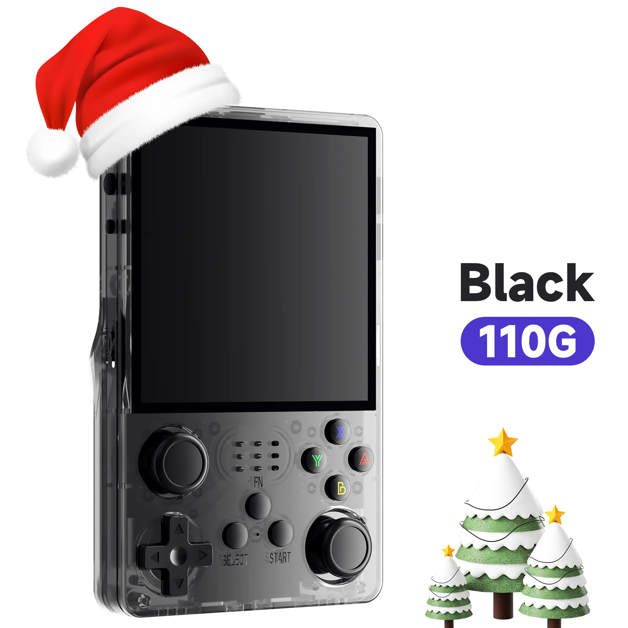 NEW R36S Retro Hand held  rechargeable Game Console with 110G Built-in 20000+ Classic Games, Open Source Linux System 3.5 Inch IPS Screen Portable Pocket Video Player r36s Handheld Game Player Room tiktok k Portable Retro video Joystick Protection
