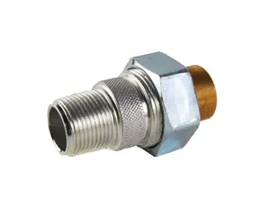 Dielectric Union MIP 3/4"MIP x 3/4" Copper Connector for Your Needs - Simple Installation & Compatible Fit for Copper Piping