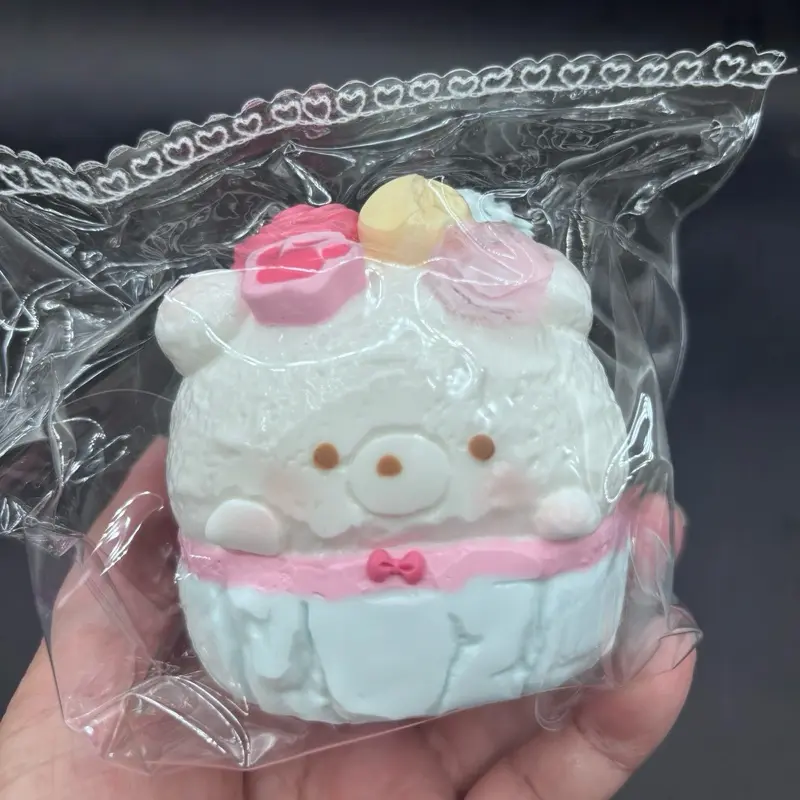 Frozen butter Large bear cupcake cute taba squishy