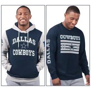 NFL Officially Licensed Dallas Long Sleeve Tee & Pullover Hoodie Set