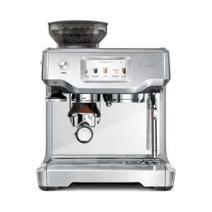 Breville Barista Touch Espresso Machine with Touchscreen Display, Built-in Grinder, Auto MilQ System, 54mm Portafilter, and Dosing Funnel Attachment