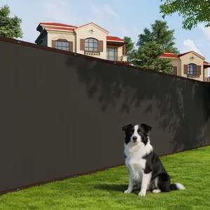 HDPE Outdoor Privacy Fence Screen, UV Weather Resistant Shade Cover with Reinforced Grommets for Yard Patio Garden Pool outdoorfun