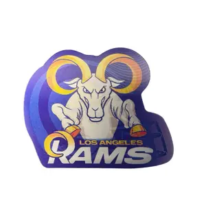 RAMS Holographic 3D Sticker Sports Football Sticker Car Holographic Decal Laptop Hydroflask Car