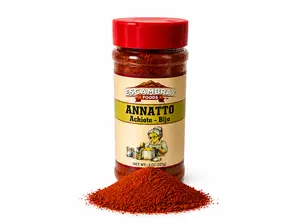 Achiote Annato Podwer 8 oz - Natural Seasoning Spice - Rich Color & Flavor