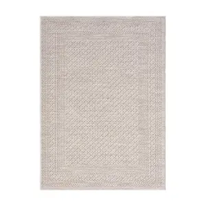 Ox Bay Lattice PET Indoor/Outdoor Area Rug, 5' x 7'
