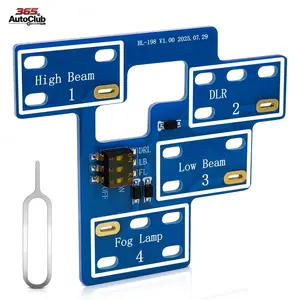 8 High Mod & 6 High Mod Customizable DRL Light Module for GM Vehicles, Compatible with 2003-2007 Chevy Silverado & GMC Sierra 1500/2500/3500 Classic