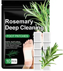 Detox Foot Pads -Deep Cleansing Foot Patches for Women Man，Natural Ingredients to Improve Your Sleep-Charcoal,Ginger Powder, Bamboo Vinegar