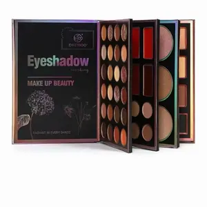 Makeup Book 55-color Matte Pearlescent Eyeshadow, Long-lasting Concealer, Lipstick, Multi-functional One-box Set to Handle Full Makeup Look