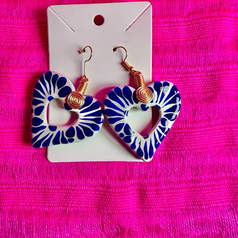 Handmade Talavera Jewelry – Beautiful rings, earrings, and necklaces crafted with authentic Mexican Talavera. Perfect for gifting or adding a unique, colorful touch to your favorite outfits.