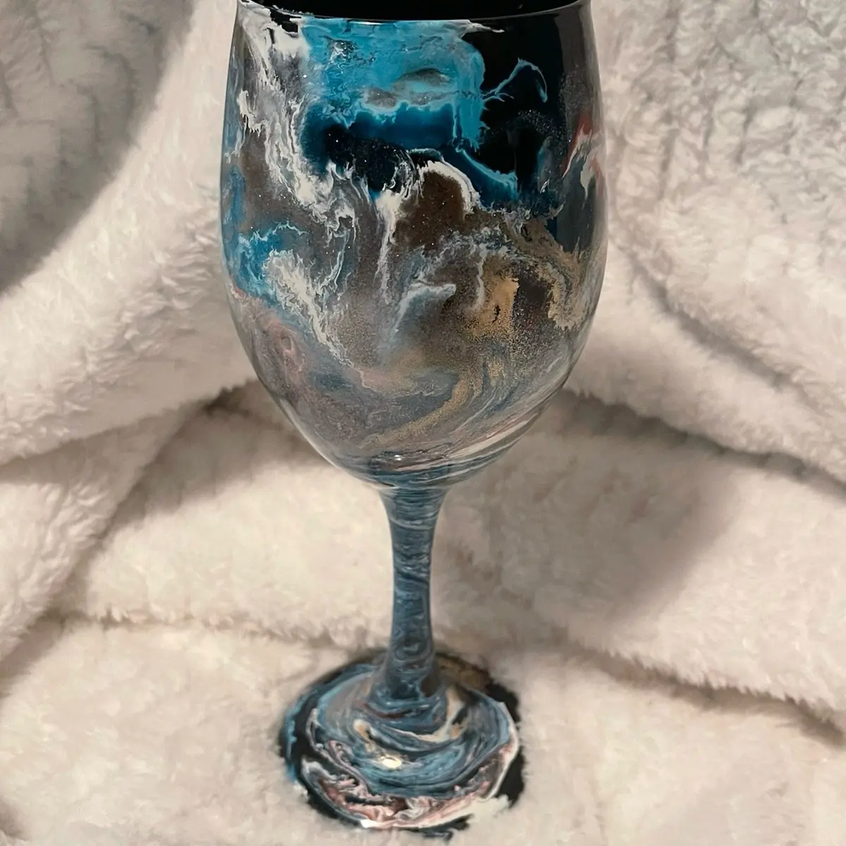 Custom wine glasses