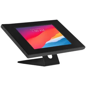 Mount-It! Anti-Theft Tablet Countertop Stand & Wall Mount for iPad Pro 10.5" 11" Air 10.5" 10.9" 10.9" 9.7" 10.2" 10.2" 10.2" Durable Steel Lockable Tamper-proof Security Landscape Portrait Viewing