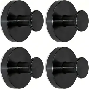 Suction Cup Hooks for Shower Bathroom Kitchen Door Wall Mirror Window Glass Tile Heavy Duty Towel Rack for Coats Robes Loofahs Damage Free Removable Hooks 5kg Capacity 304 Stainless Steel PVC Material Sleek Design Space Saving Organiser Hangable organizer