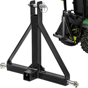 YITAMOTOR 3 Point Hitch Receiver with 2" Receiver Trailer Hitch for Tractor Category 1 Attachments for Kubota, BX, LM25H, WLM Tractor, NorTrac, Yanmar, Kioti, Cat, John Deere, CAT 1 Hitching
