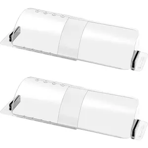 2-Pack Air Vent Deflector 8.5 to15.5 Inches, Aerospace-Grade Plastic (5-Meter Drop Resistant), 200% Stronger  AC/Heat Vent Covers (-35?F to 284?F) for Ceiling/Floor/Wall Registers