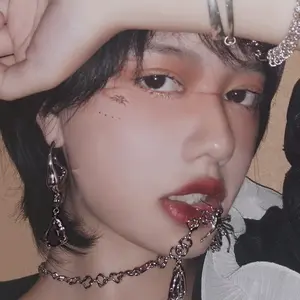 Long Style Design Earrings Female Ruby Earrings