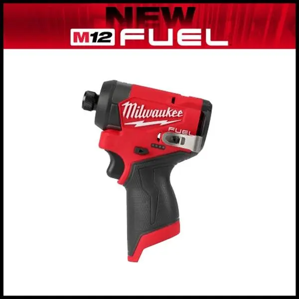 Milwaukee 3453-20 M12 FUEL Brushless Impact Drill, 1/4" Hex Impact Driver