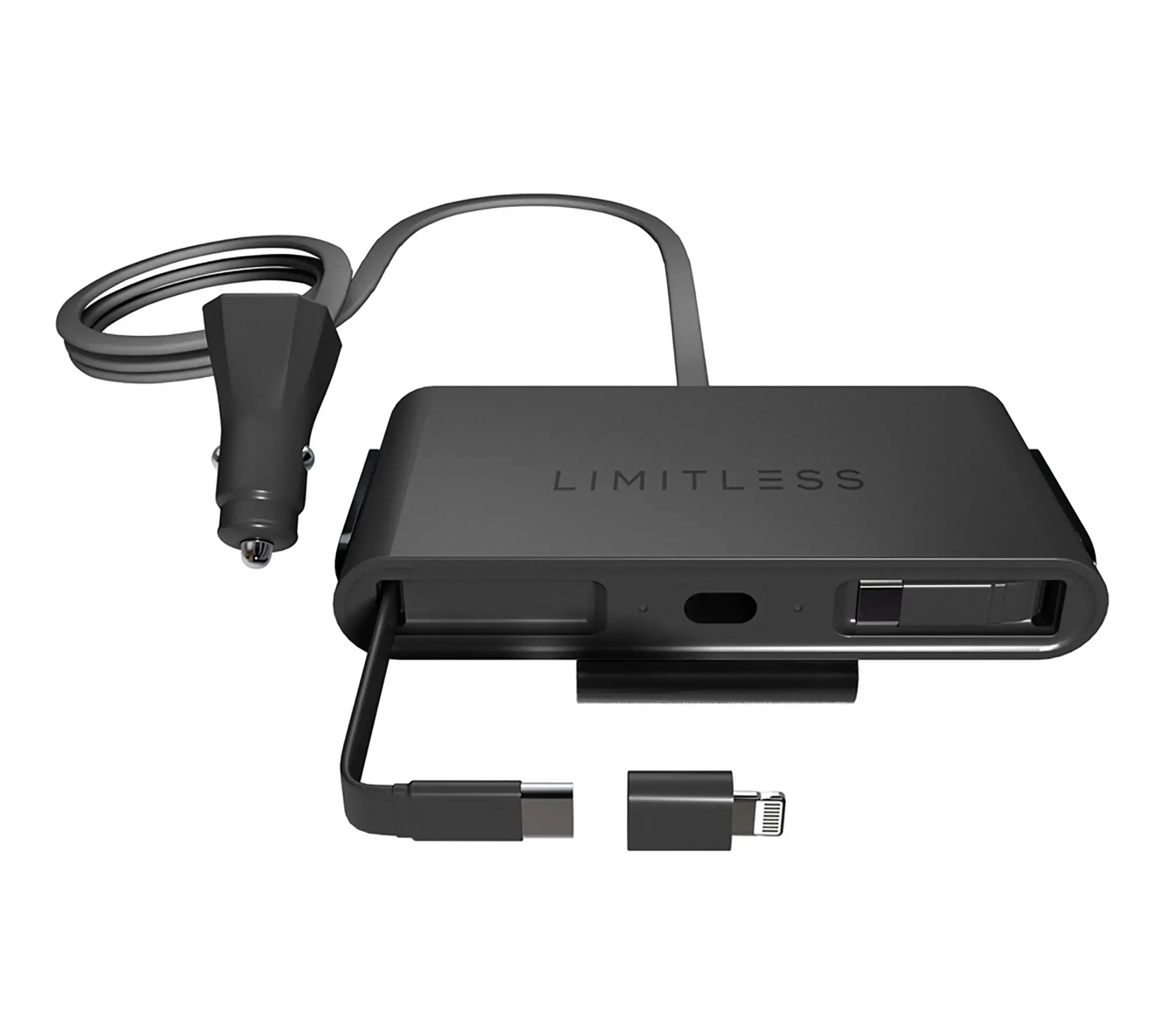 Limitless Retractable Car Charger Cables for Backseat