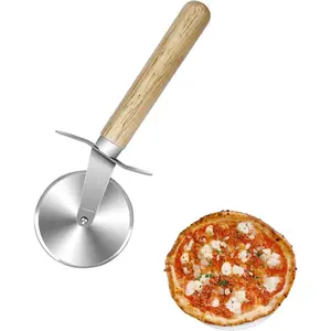 Classic Ultra Sharp Pizza Cutter Wheel Kitchen Tool For Cutting Through Crusts Pies and More