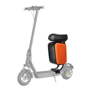 Multi-functional Scooter Seat compatible with Xiaomi M365, S1, Pro Electric Scooters, Thickened Soft Cushion with 10L Storage Bag Attachment Original PartsSeat & Bag Attachment Original Parts