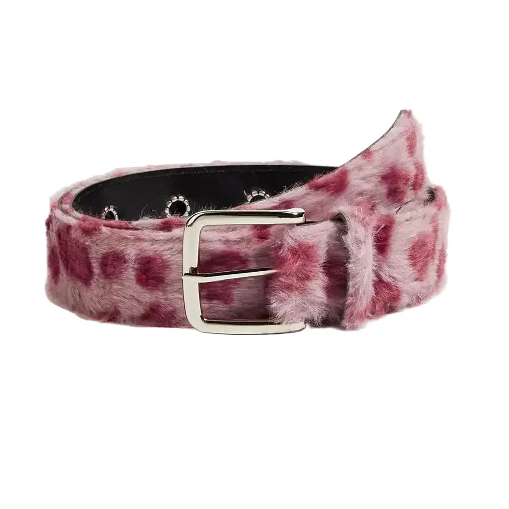 Faux Fur Belt