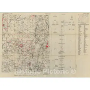 Northwestern New Mexico - Uranium Resources Survey, 1969 | Geologic Map Print