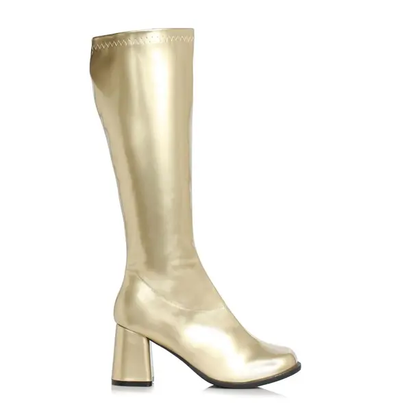 Women's Gold Gogo Boots
