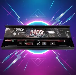 EVO MEG Maxbing Edition – Crimson Jaw Cue | Predator Power, Glassfiber Stability, EVO 12.5mm Tip, 29" Shaft & Butt, Wrapless Grip, 5/16-18 Joint, Complete Player Kit