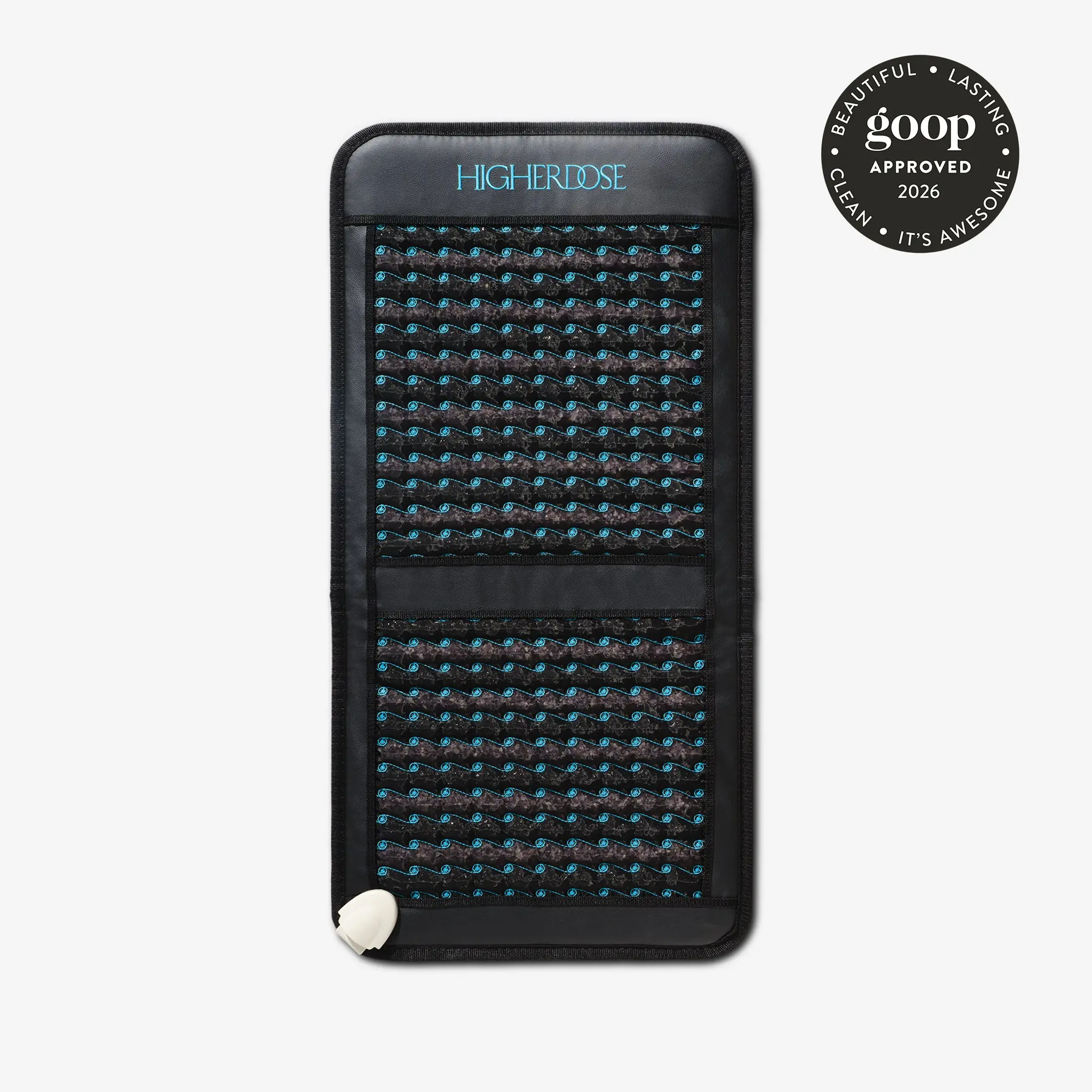 Compact Infrared PEMF Crystal Therapy Mat - 2 PEMF Cores, Deep-Penetrating Heat, Chronic Pain Relief, Improved Circulation, Increased Energy, Light Exercise Support, 5.2kg/11lbs Yoga & Pilates Relaxation Aid