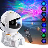 Astronaut Galaxy Star Projector - Remote Control, 360° Adjustable Nebula Ceiling Lamp, Christmas Festive Lighting, Living Room Decor, Cool Room Decor, LED Lights Bedroom, Tools and Gadgets, Teen Boy Gift, Boyfriend Birthday Present