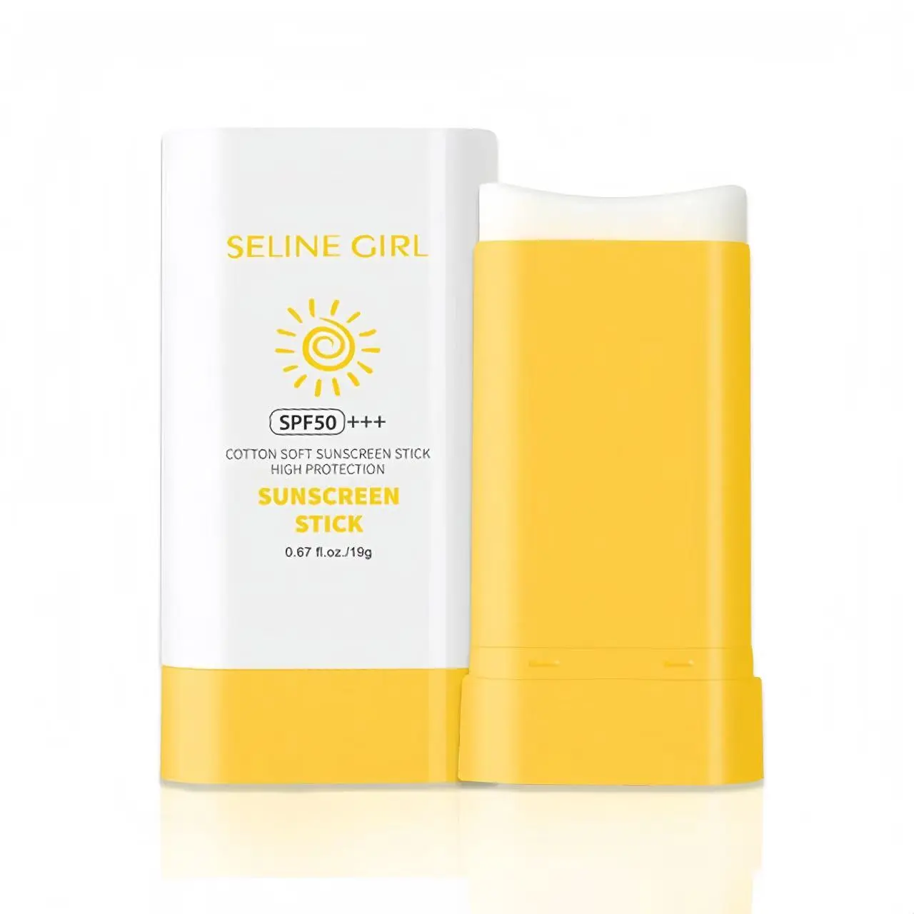Sunscreen Stick for Face and Body Quick Sunstick Protection Bar SPF50+, No Whitecast Sunscreen, No Sticky for All Type Skin