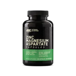Optimum Nutrition Zinc Magnesium Aspartate, Zinc and Magnesium Supplement Healthcare Edible Daily Vitamins Mineral