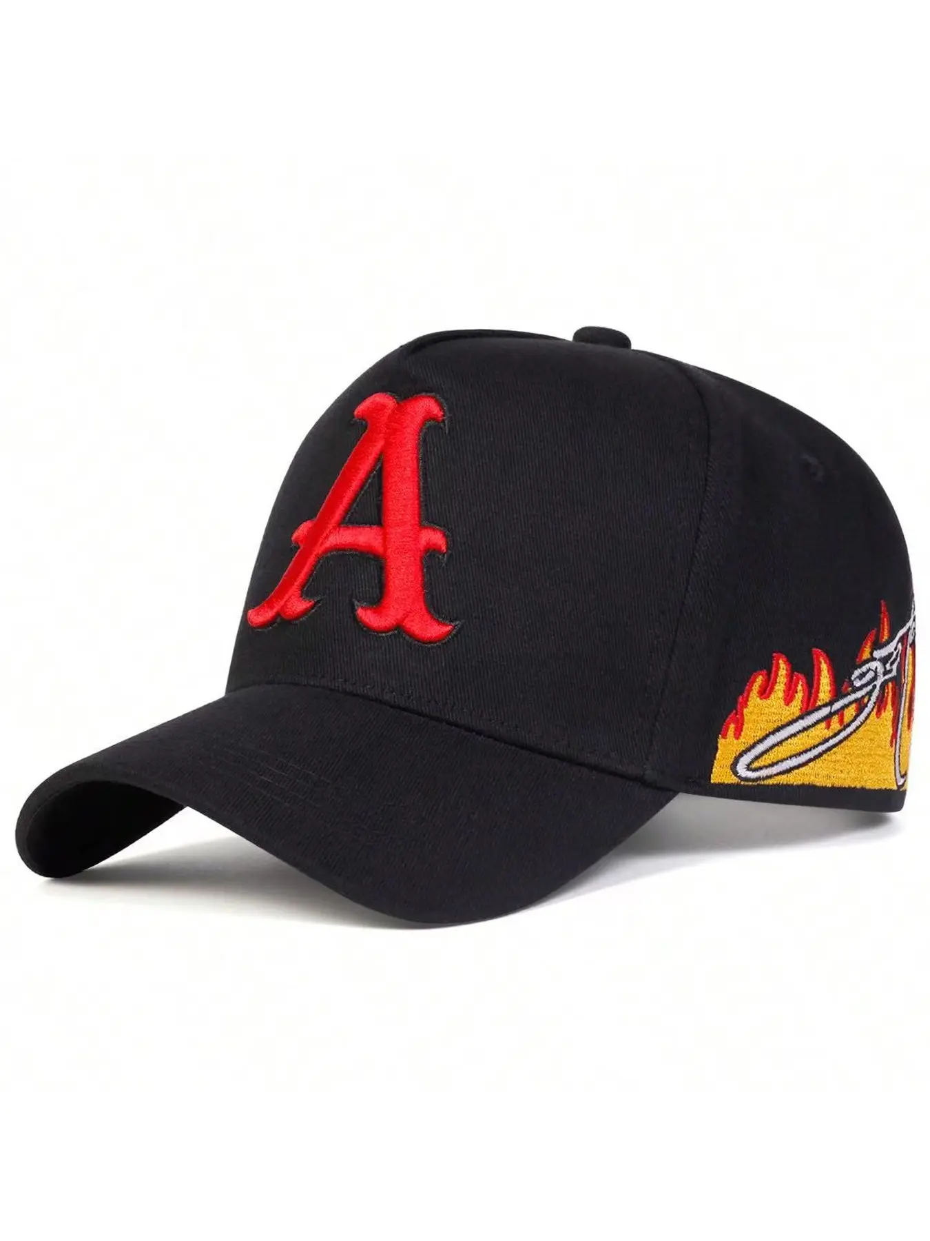 2025 Fashion Personalized Creative New Baseball Hat A Letter Street Hip Hop Hat Street Dance Outdoor Cycling Skateboard Hat Sunshade Hat Daily Life Decoration Hat Classic Baseball Cap Adjustable Snapback Hat Fitted Snapback Hats