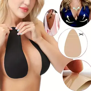 Invisible Lift Bra Set, Strapless Seamless Breast Tape, Women's Underwear and Lingerie Accessories, Comfortable and Stylish