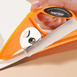 Leather Cutting Tool, Heavy-Duty Carpet & Linoleum Cutter, Wallpaper & Cardboard Cutting Machine, Durable Rug Trimming Equipment