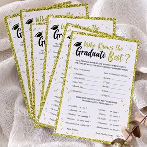 50 Graduation Cards for 2026, Sparkle Party Games, Graduation Party Decorations, University Graduation Supplies