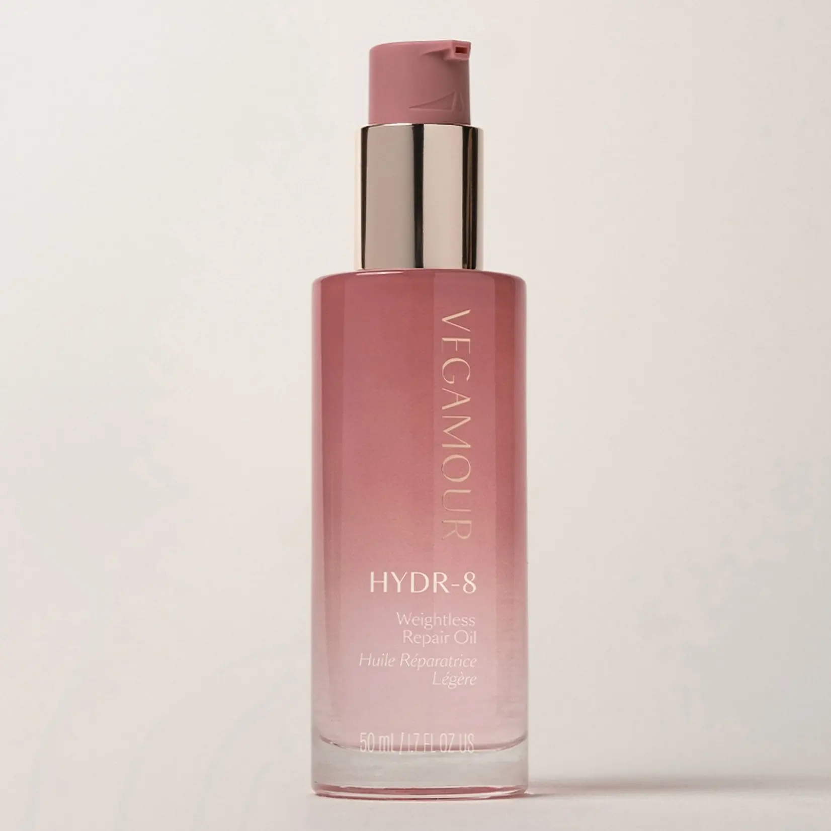 Vegamour HYDR-8 Weightless Repair Hair Oil Lightweight Plant Oil Blend for Hydration, Frizz Control & Shine, 1.7 fl oz