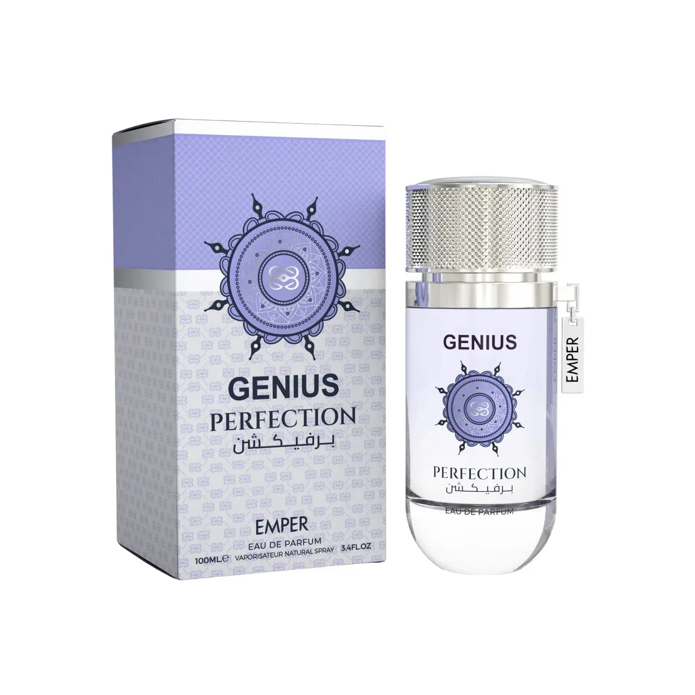 Genius Perfection Eau de Parfum Unisex 100ml | Rosemary, Jasmine, Sandalwood & Vetiver