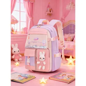 Bunny Backpack for Girls – Cute Kawaii Design, Ideal Bookbag for Preschool & Elementary School