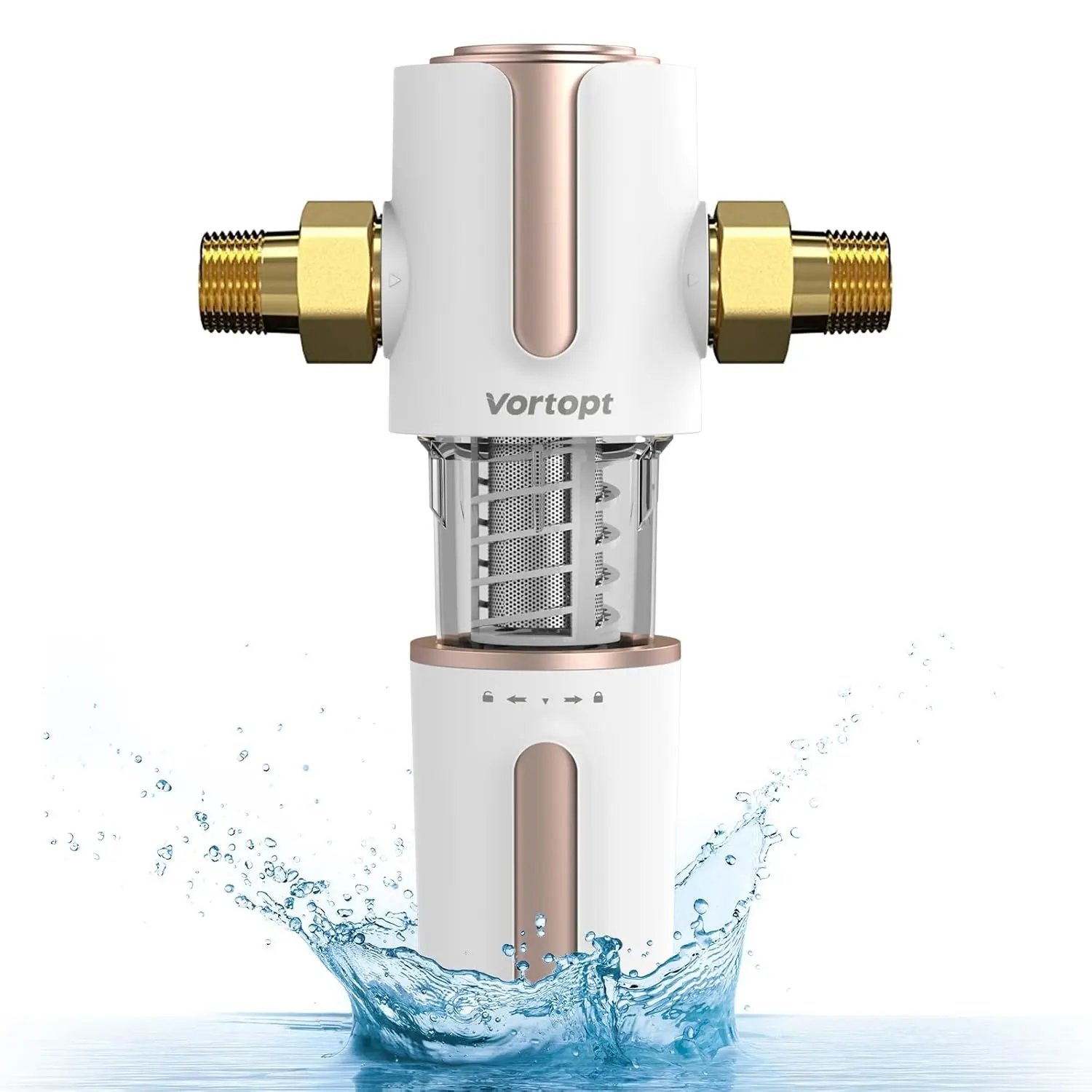 Replacement Filter for Q700 Spin Down Sediment Filter, Automatic Flushing System, Whole House Water Filter for Well Water, Sediment Backwash Filter, 40 Micron Flushable Prefilter Filtration
